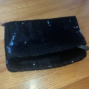 sequin ugg australia clutch bag